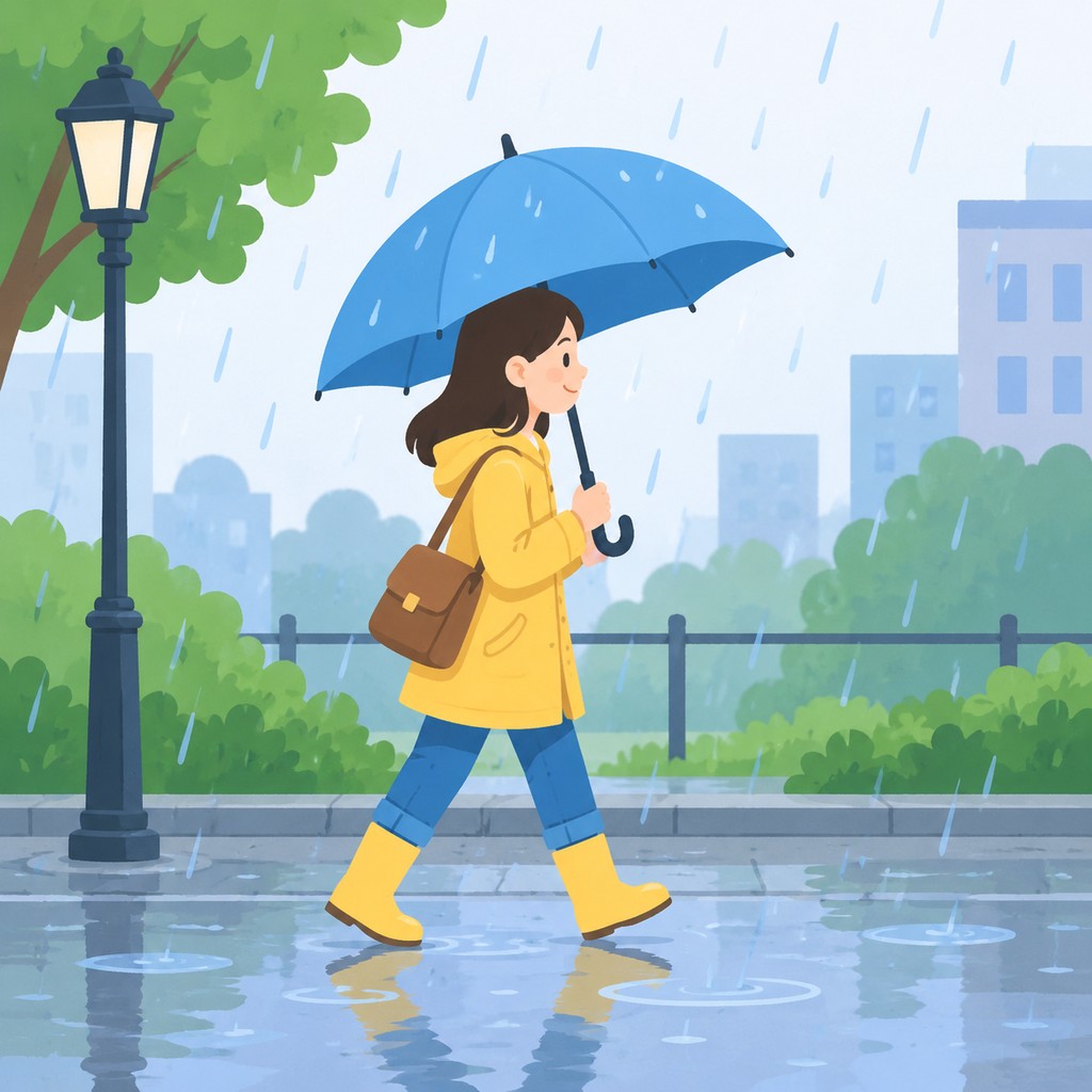 下雨