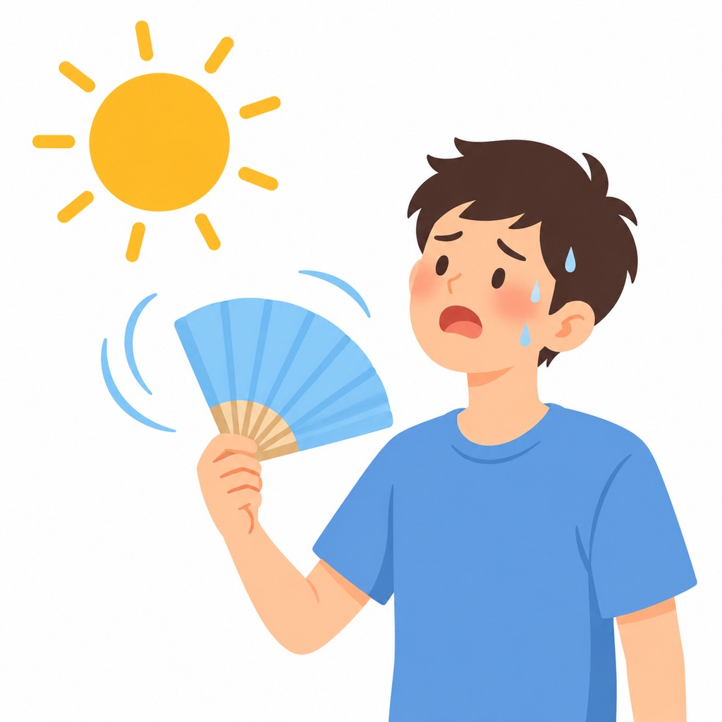 外边在下雪。